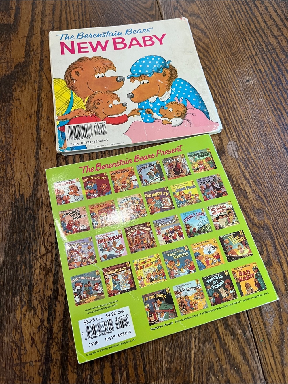 The Berenstain Bears Baby Book Set - Pink & Green - Picture 2 of 2